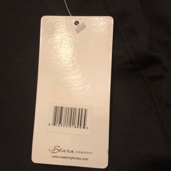 NWT Labor of Love Maternity Pants – Size Small – Black – 32” Inseam - Picture 5 of 7